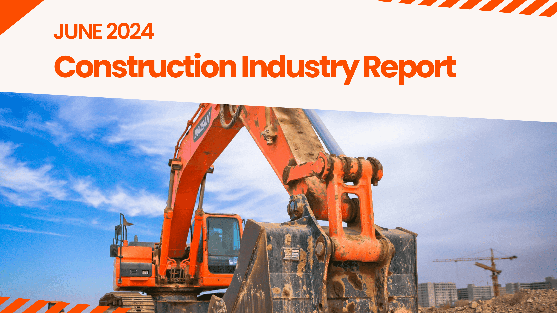 An Image Representing Construction Industry Report - June 2024