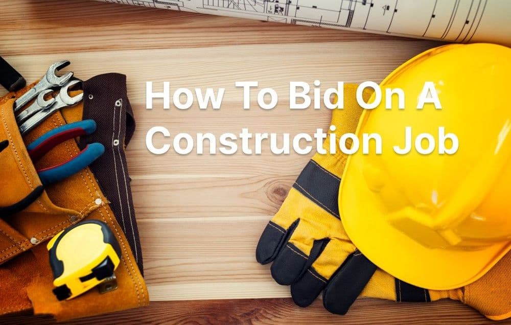 An Image representing How To Bid On A Construction Job.