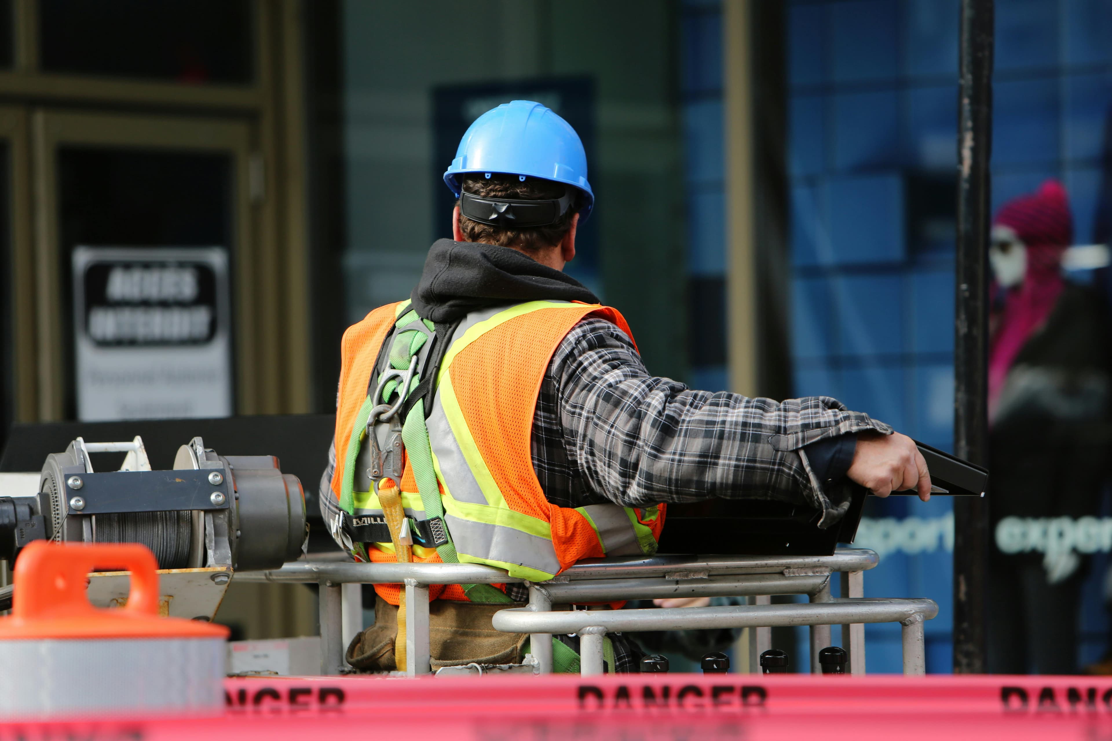 An Image Representing Improving Worker Safety on Construction Sites